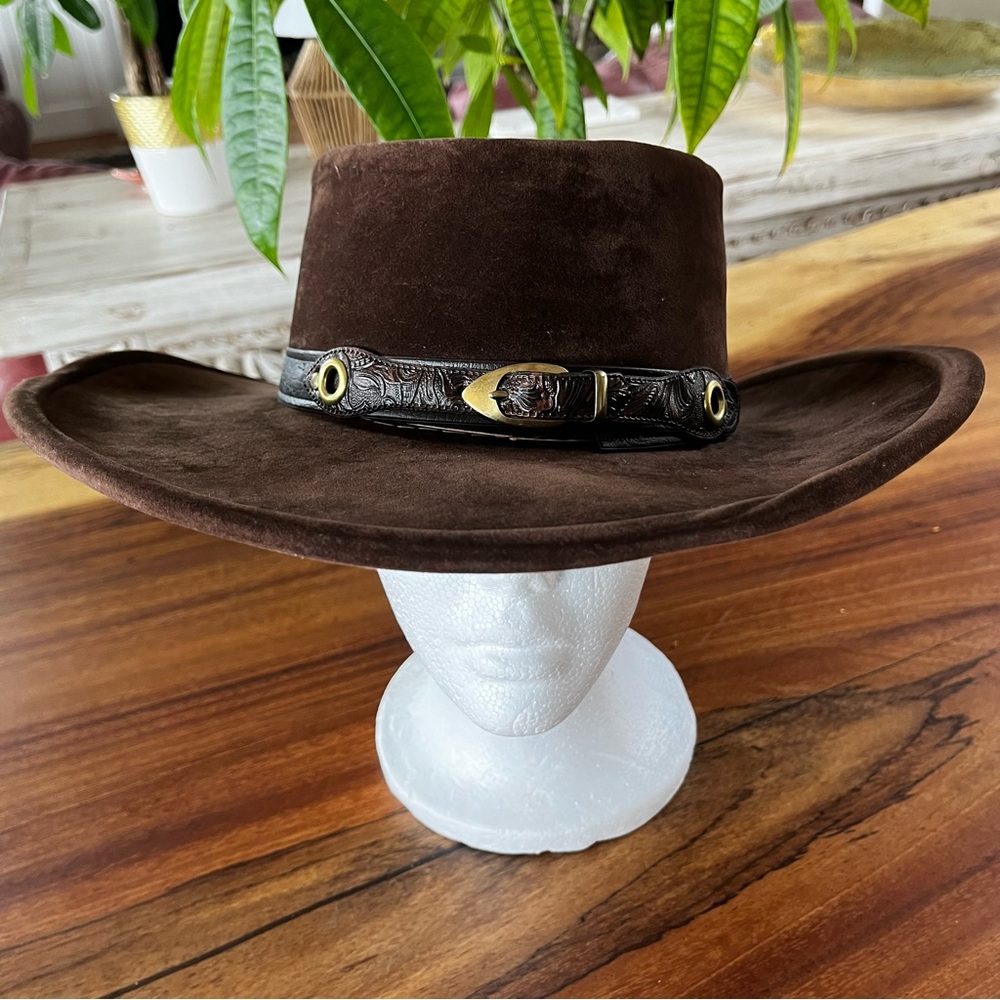 BAILEY Unisex U-Roll-It Vintage Western Hat Brown Southwestern Streetwear Unisex
